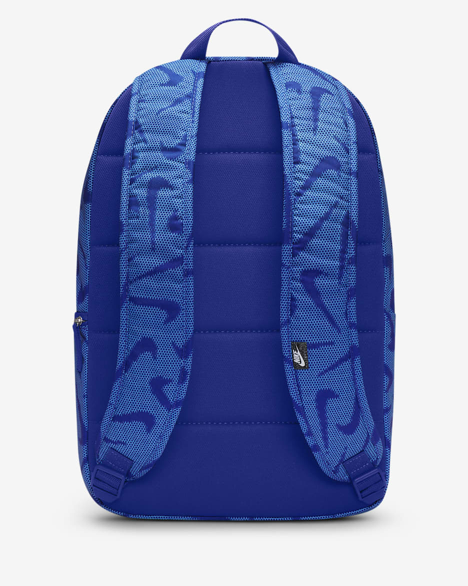 Nike heritage backpack blue sale
